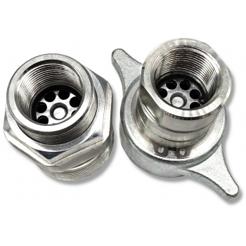 gniazdo vcr skręcane LONG z przeciwnakrętką